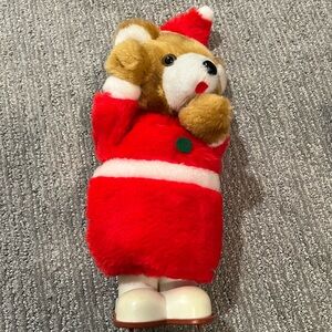 Vintage Apex Christmas Bear, in Box